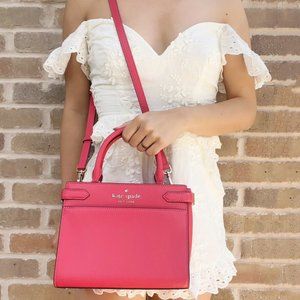 Kate Spade Small Leather Satchel Crossbody
